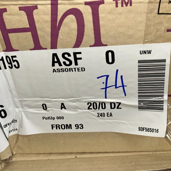 Hanes Girls’ Tagless Briefs – LOT 74 - 240 pcs – 24 packs (10 ea) – Sz 6 - NEW - Picture 3 of 3